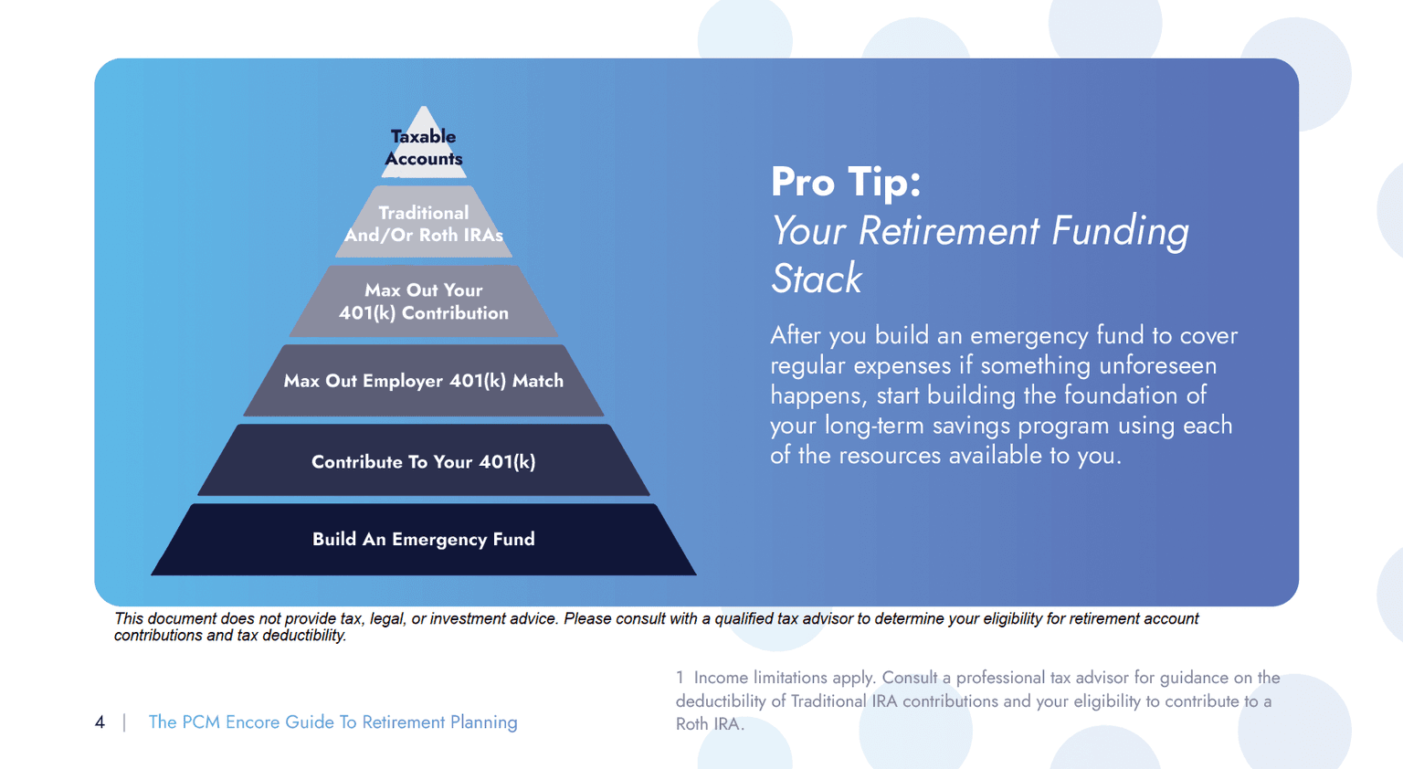 retirement guide section preview