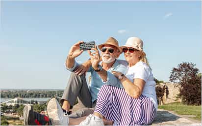 Couple preparing for retirement